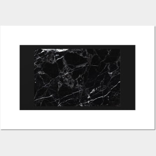 Black Marble Slab Posters and Art